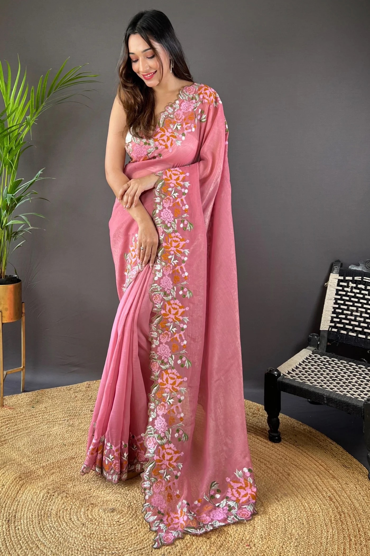 Partty wear saree